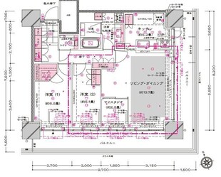 ドレッセタワー新綱島の物件間取画像